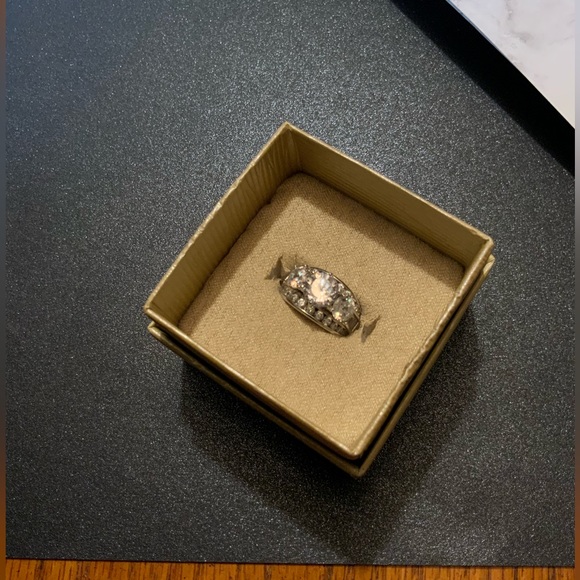 NWOT Sterling Silver & CZ Statement Ring Sz 6.75 - Picture 8 of 14